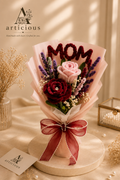Handmade Pipe Cleaner MOM Bouquet | Forever Flower Bouquet | Mother's Day Gift | Articious
