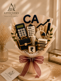 Handmade Pipe Cleaner CA Bouquet | Chartered Accountant Gift | Forever Flower Bouquet | Articious