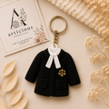 Handmade Crochet Lawyer Keychain | Advocate Gift | Legal Profession Keychain | Articious